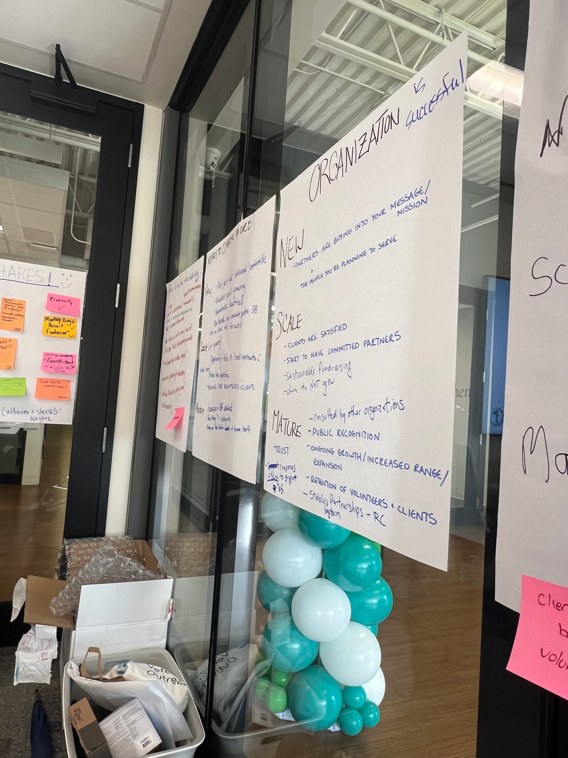 Strategy planning session with Dr. Melanie Barham